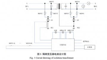 浪涌保護(hù)器和隔離變壓器結(jié)合的設(shè)計