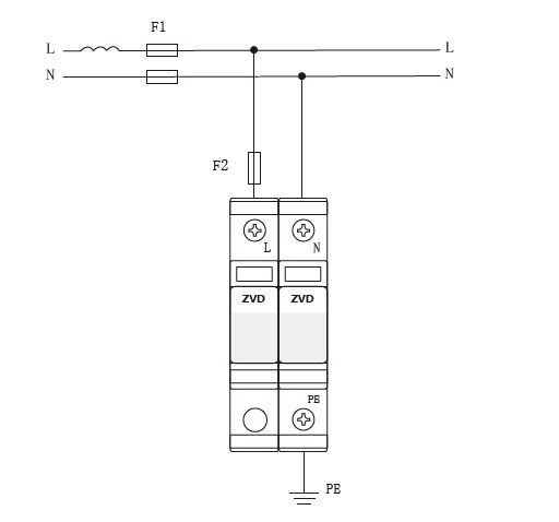 電源浪涌保護器接線為什么是并聯，而不是串聯？