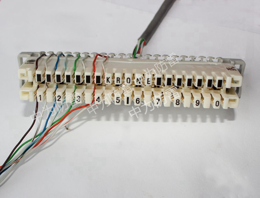 大對數電纜110電話配線架防雷器如何選配？